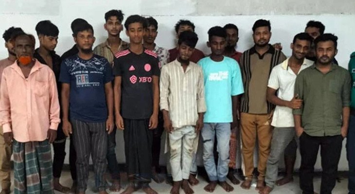 রাজধানীর মোহাম্মদপুরে বিশেষ পুলিশি অভিযানে গ্রেফতার ১৬